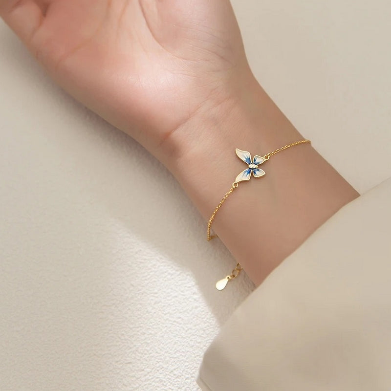 bays pulsera plata mariposa elegante regalo bracelet sterling silver jewelry look